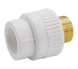 Комбинированная муфта Blue Ocean полипропиленовая, НР - 25x3/4 PPRF/EA(W)-25х3/4"" 