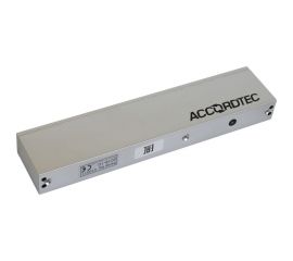Электромагнитный замок ACCORDTEC 350 кг, 12V DC, 0.5A, 285x49x27.5, офисный дизайн, планка ML-350AL 