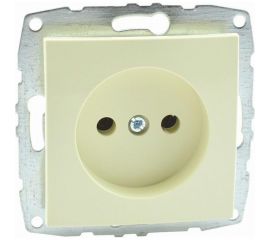 Механизм розетки MONO ELECTRIC L/D без заземления Кремовая 500-001722-116 