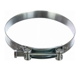 Силовой хомут Nord-Yada Д: 92-97 мм, Ш: 24 мм, Т: 1.5 мм, болт: М8х70, оцинкованная сталь 906003 