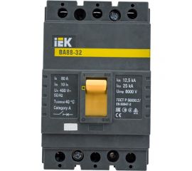 Автоматический выключатель IEK ВА88-32 3Р 80А 25кА SVA10-3-0080 