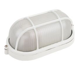 Светильник IEK НПП/НПБ, 1402, белый, овал, решетка, 60Вт, IP54, ИЭК LNPP0-1402-1-060-K01 