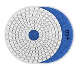 Алмазный гибкий шлифовальный круг для мокрого шлифования ЗУБР 100 мм, №50 29866-050 