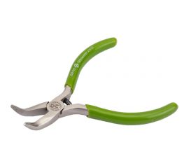 Удлиненные загнутые плоскогубцы Дело Техники 125 мм на холдере 60/6 413125 