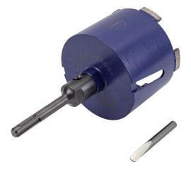 Коронка алмазная по бетону SDS+ 100 мм безударная Strong СТК-06400100 