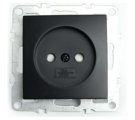 1-местная розетка STEKKER без заземления, (механизм), 250В, 10А, серия Эрна, PST10-9109-0 49153 