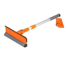 Складная щетка для мытья стекол с телескопической ручкой, поролоном и водосгоном Airline 50-75 см ABGN006 