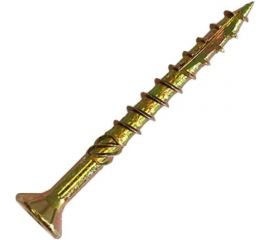 Саморез по дереву HIMTEX проф. желт. потай Torx 25, 5x60, 200 шт. 05060Fh 