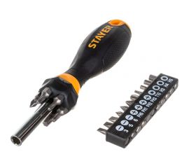 Отвертка-битодержатель с насадками STAYER Hercules-B18 18 шт 2545-H5_z02 