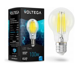 Светодиодная лампа VOLTEGA ЛОН Е27 4000К 10W Графен 7101 
