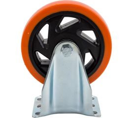 Колесо большегрузное полиуретановое неповоротное PVC Medium 125 мм MFK-TORG 4021125 PVC 