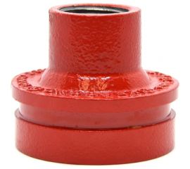 Переход под резьбу GROOVEX 3""x1 1/2"", 89x48 мм, ДУ 80x40 мм PR8948 