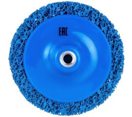 Круг для снятия ржавчины на резьбе синий (150 мм; M14) Русский Мастер РМ-90481 