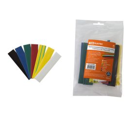 Термоусаживаемая трубка TDM ТУТнг 16/8 набор (7 цветов по 3 шт. 100мм) SQ0518-0508 