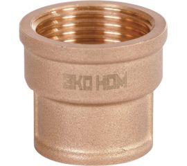 Переходная муфта ЭКО НОМ латунь 1/2х3/4 МП16-1/2х3/4 