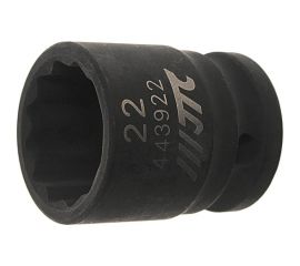 Торцевая головка JTC 12-гранная 1/2x22 мм длина 38 мм JTC-443922 