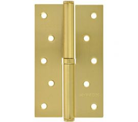 Петля НОРА-М 750-5"" мат.латун.покр. левая 2,5 мм №2 11860 