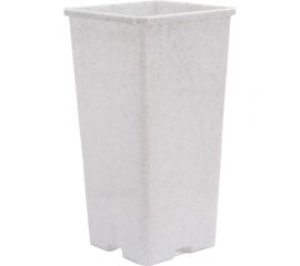 Горшок для рассады Ангора 2 л, 11x11x21.5 см, белый А5502бл 