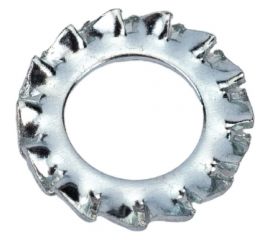 Стопорная шайба ЦКИ DIN 6798, тип A, М8х15 зубчатая, Ц 500 шт 61255 