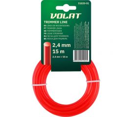 Леска 2.4 мм, 15 м, круглое сечение ВОЛАТ 51020-01 
