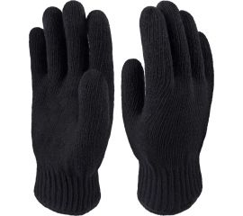 Двойные трикотажные перчатки СПЕЦ-SB черные 3.1220.045 