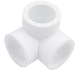 Тройник RTP PPR двухплоскостной 25 белый 31204 