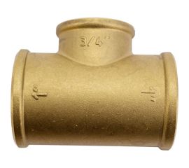 Тройник LD PRIDE 1 - 3/4 - 1 вн/вн/вн, латунь, 25-20-25 552126 