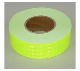 Светоотражающая самоклеящаяся лента СИМАЛЕНД салатовая, 5 см х 45 м 1404121 