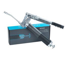 Шприц 2-х плунжерный для густой смазки NORDBERG, с переключением плунжеров, 400мл NO2403 