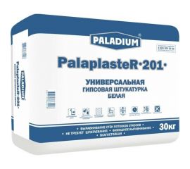 Гипсовая штукатурка PALADIUM PalaplasteR-201 (белая; 30 кг) 82199021 