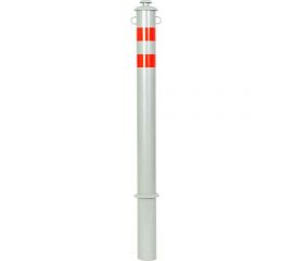 Парковочный столбик Технология Город бетонируемый с креплением для цепи 1000x76мм 2411 