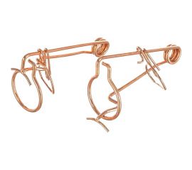 Проволочно-каркасная усиленная омедненная кротоловка, 2 шт. СИБРТЕХ 94115 