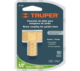 Латунный коннектор Truper для шланга 1/2" мама CF-1/2B 12700 