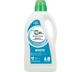 Гель для стирки белого белья Green Cat WHITE 1.5 л 308397 