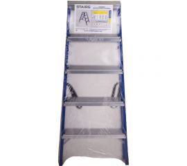 Стальная двухсторонняя стремянка STAIRS 5 ступеней CS 205 