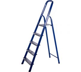 Стальная стремянка с алюминиевыми ступенями STAIRS ЛАЙТ 5 ступеней CST 05 