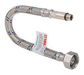 Подводка для воды (М10х35 мм; G1/2; 0.5 м; гайка-штуцер) Valtec VTf.004.IS.0435050 