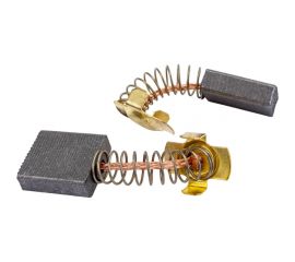 Комплект угольных щеток для электроинструмента Crown (пружина, пятак-уши), 6x16x18 мм, 2 шт COFRA SDC-34645 