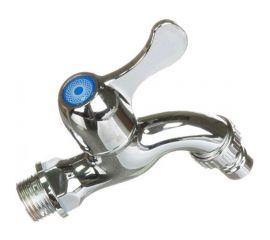 Пластиковый водоразборный кран Terma хром 66453 