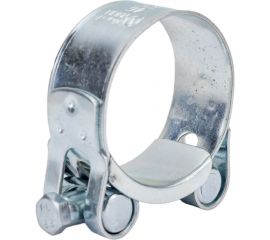 Силовой хомут Nord-Yada Д: 43-46 мм, Ш: 22 мм, Т: 1,2 мм, болт: М6х55, оцинкованная сталь 905991 