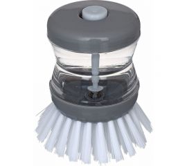 Щетка для посуды VETTA с мыльницей и дозатором, пластик, 8 см 441-010 