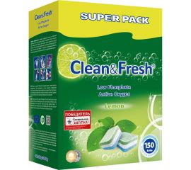 Таблетки для посудомоечных машин CLEANANDFRESH all in 1, 150 таблеток Cd13150 