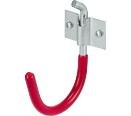 Крюк VORMANN универсальный передвижной 60х125х80 мм, обрезиненный, оцинкованный, нагрузка до 45 кг 001475 001 BL 