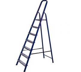 Стальная стремянка с алюминиевыми ступенями STAIRS 7 ступеней CS 07 