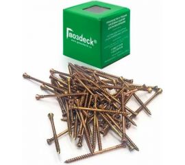 Саморез Гвозdeck ПОЛ, потай, 3.5х55, T10, с битой 20423555YETXWG3 