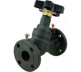 Балансировочный клапан DN.ru фланцевый ду32 ру16, чугунный, с ниппелями D080-00612 