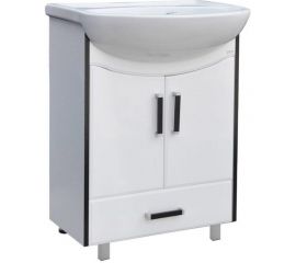 Тумба DORATIZ Астра 60 под умывальник Уют 60, белая 9911.004 