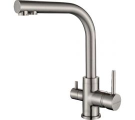 Смеситель для кухни Paulmark Essen, никель Es213011-NI 