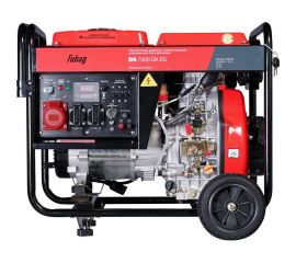 Дизельная электростанция с электростартером и коннектором автоматики FUBAG DS 7000 DA ES 838212 