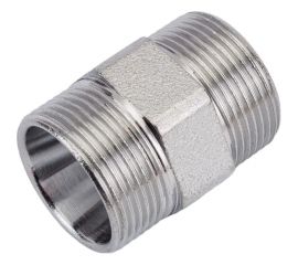 Хромированный переходник FAR 1/2" НР М24x19 - М24x19 FC 5110 C12 